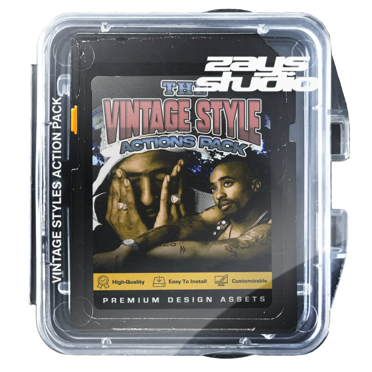 The Vintage Style Actions Pack