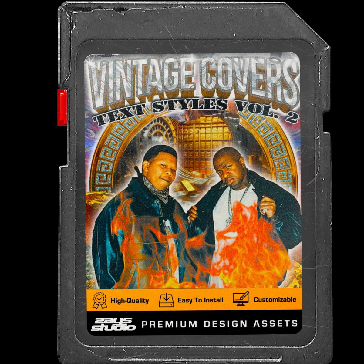 Vintage Covers Text Styles Vol. 2